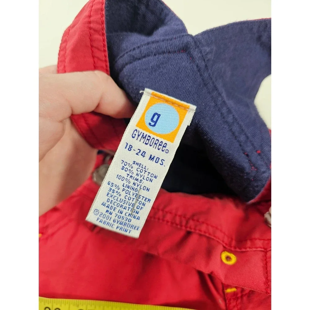 Vintage gymboree baby toddler snow buddie suit coveralls 18-24 months ^